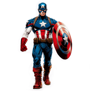 Captain America Marvel Comics PNG nms PNG with transparent background