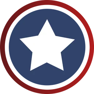 Captain America Shield Graphic PNG Image