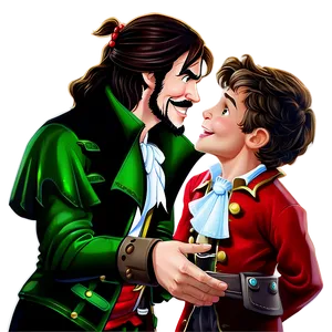 Captain Hook And Peter Pan Png 86 PNG Image