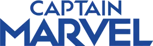 Captain Marvel Logo Blue PNG Image