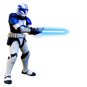 Captain Rex Battle Stance Png 06252024 PNG Image