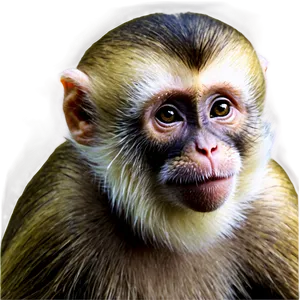 Capuchin Monkey Art Png 68 PNG Image