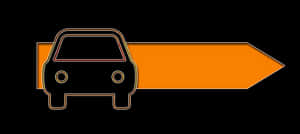 Car Arrow Direction Concept PNG image with transparent background