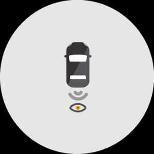 Car Autonomous Sensor Graphic PNG