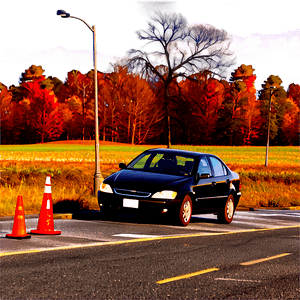 Car Crash Scene PNG squ57 PNG image with transparent background