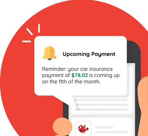 Car Insurance Reminder Notification PNG Image