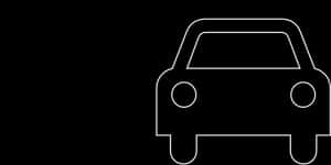 Car Silhouette Black Background PNG with transparent background