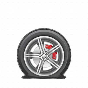 Car Tire Clipart Illustration PNG Image