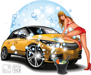 Clip Art Car Wash Png - Car Washing Png, Transparent Png PNG with transparent background