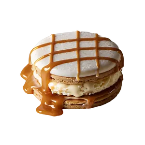 Caramel Apple Ice Cream Sandwich Png Lad PNG Image