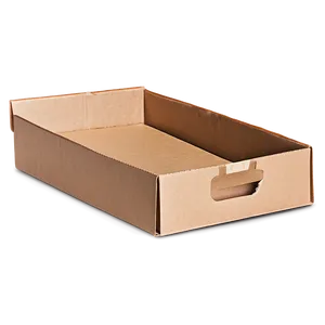 Cardboard Box Open Lid Png Gen PNG Image