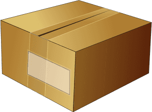 Box, Cardboard, Carton, Sealed, Taped, Package, Packing - Package Clipart, HD Png Download PNG with transparent background