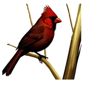 Cardinal Silhouette Png Nay56 PNG Image