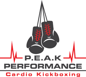 Cardio Kickboxing Performance Logo PNG with transparent background
