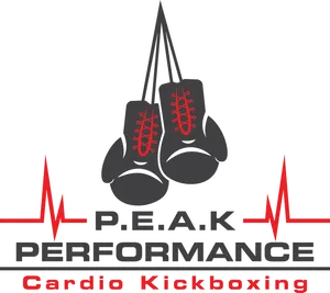 Cardio Kickboxing Performance Logo PNG Image