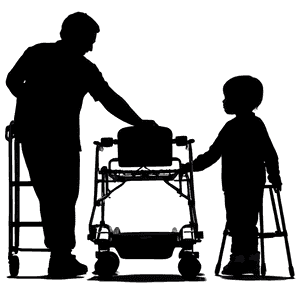 Care Worker Silhouette PNG qnq PNG image with transparent background