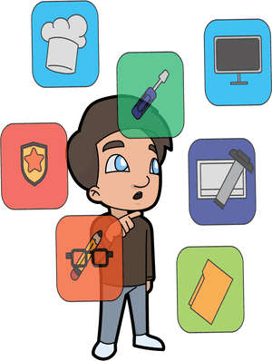 Cartoon Career , Png Download - Options Cartoon, Transparent Png PNG image with transparent background