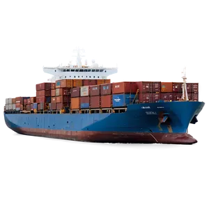 Cargo Ship In Storm Png Fso PNG Image