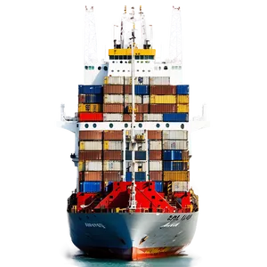 Cargo Ship Loading Png Yap PNG Image