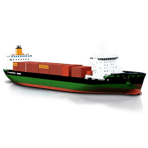 Cargo Ship Transportation PNG 06272024 PNG with transparent background