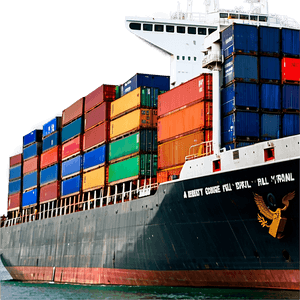 Cargo Ship Transportation PNG xdq35 PNG with transparent background