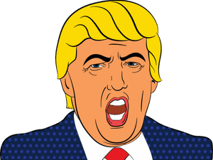 Caricatures Clipart Presidential Candidate - Donald Trump Clip Art, HD Png Download PNG image with transparent background