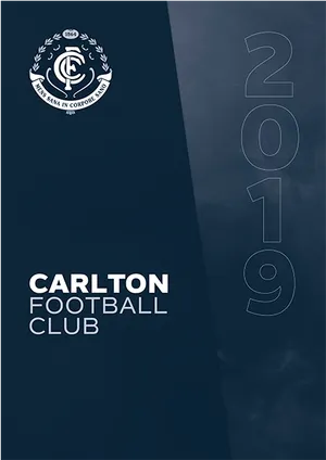 Carlton Football Club2019 Logo PNG Image