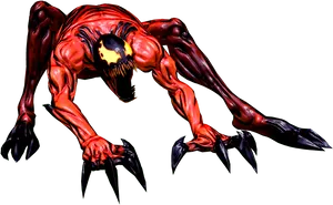 Carnage_ Character_ Artwork PNG Image