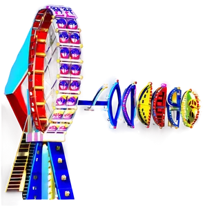 Carnival Ferris Wheel Png Keo36 PNG Image