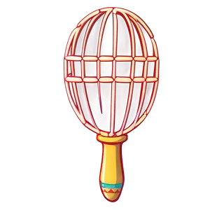 Carnival Maraca Outline Png 92 PNG Image