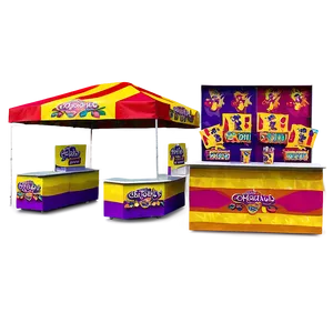 Carnival Souvenir Stands Png 06122024 PNG Image