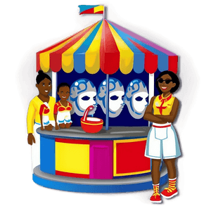 Carnival Souvenir Stands PNG hva PNG with transparent background