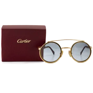 Cartier Round Glasses Png 55 PNG Image