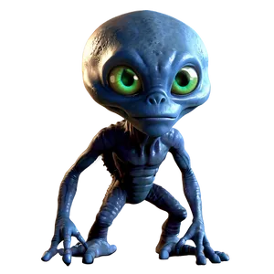 Cartoon Alien For Kids Png 06292024 PNG Image