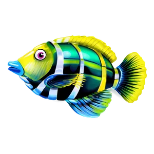 Cartoon Animal Underwater World Png Ewa PNG Image