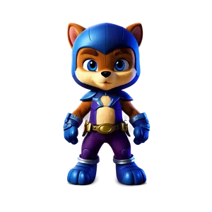 Cartoon Animal Video Game Hero Png Olm PNG Image