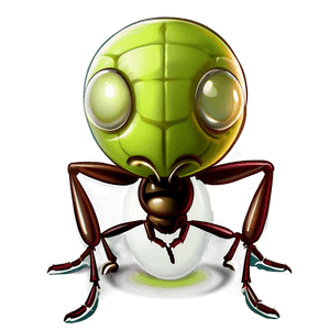 Cartoon Ant Art PNG 05242024 PNG image with transparent background