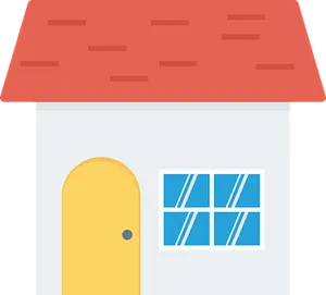 Cartoon Apartment Icon PNG Image