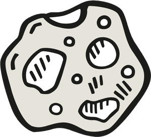 Asteroid 2 Icon - Asteroid Clipart, HD Png Download PNG image with transparent background