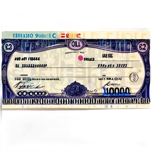 Cartoon Bank Check Drawing Png 51 PNG Image