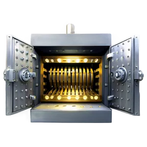 Cartoon Bank Vault Png 06262024 PNG Image