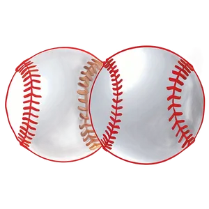 Cartoon Baseball Seams Drawing Png 75 PNG Image