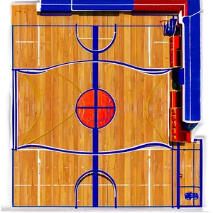 Cartoon Basketball Court Png 63 PNG Image