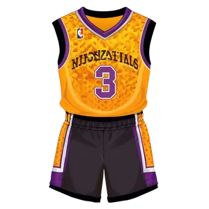 Cartoon Basketball Uniform Png Wrl PNG Image