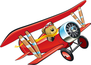 Aviador Let's Pretend, Clipart, Aviation, Airplane, - Aviones Clipart, HD Png Download PNG with transparent background