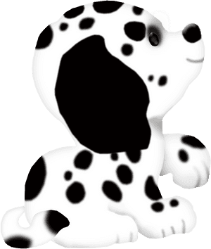 Cartoon Beautiful Colorful Dog Vector Image - Dalmatian, HD Png Download PNG image with transparent background