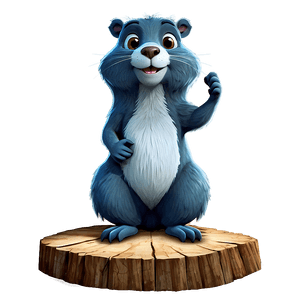Cartoon Beaver Character PNG gma PNG image with transparent background