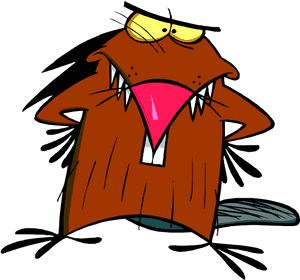 What If Bea Members Were Characters From - Dag Angry Beavers PNG image with transparent background