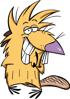 Norbert Foster Beaver - Norbert Angry Beavers PNG image with transparent background