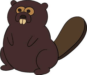 Lenny The Beaver PNG image with transparent background